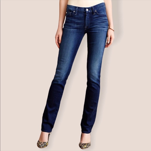 7 For All Mankind Denim - 7 For All Mankind Kimmie Straight Leg Jeans